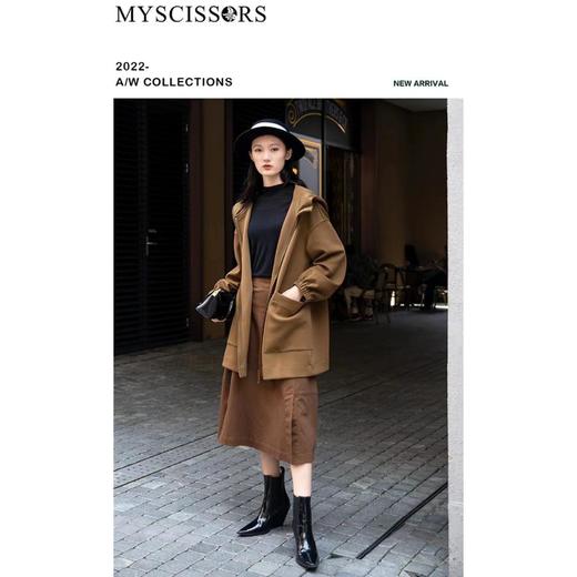 2楼MYSCISSORS希色亲肤羊毛空气针织外套 商品图0