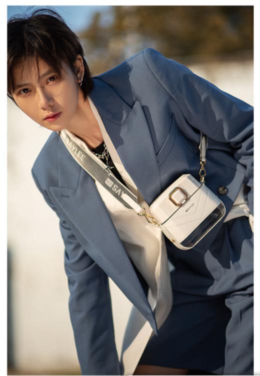 Hisaylee小立水魔方包包杯女生杯tritan吸管水杯子 XL 商品图1