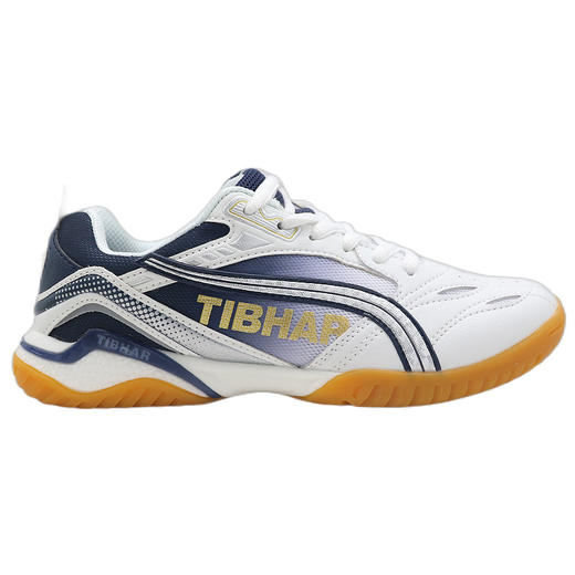 挺拔Tibhar 02212 祥云 专业乒乓球鞋 白深蓝色 商品图2