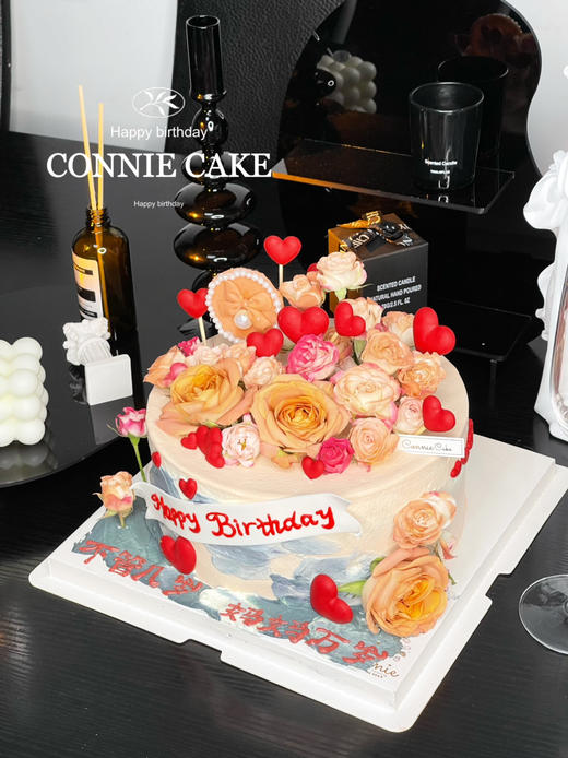 【1186】鲜花桃心款 商品图2