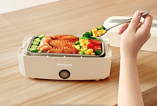 三食黄小厨THESUNS电热饭盒电饭煲电热饭器加热饭盒型号FH3  LK 商品图1