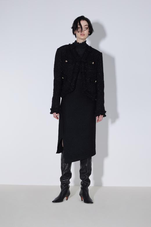 V领短款小香风外套 商品图0