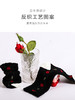 【任选6双99.5】足装秀秋冬女士春季长筒丝光羊毛保暖反织立体提花长邦女袜 商品缩略图3