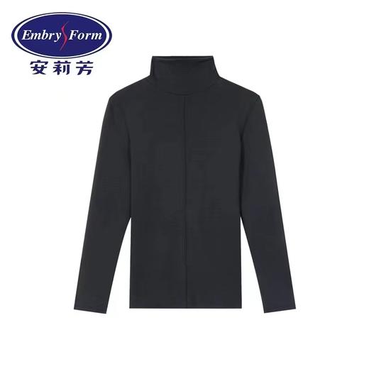 安莉芳秋季新品高领暖衣上装女士舒适修身可外穿打底上衣ED00248 商品图0