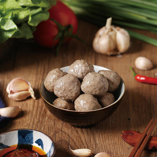 潮庭牛肉丸168g/盒 商品图0