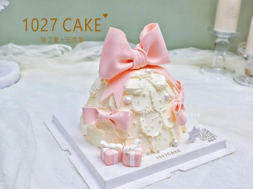 1027CAKE | 许愿树  蝴蝶结 礼物盒 翻糖装饰 商品图2