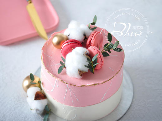 动物性淡奶油系列（自然花系）英国进口纯动物奶油生日蛋糕0034【加高款】 商品图3