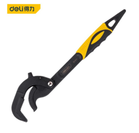 得力尖尾多功能扳手(黑)