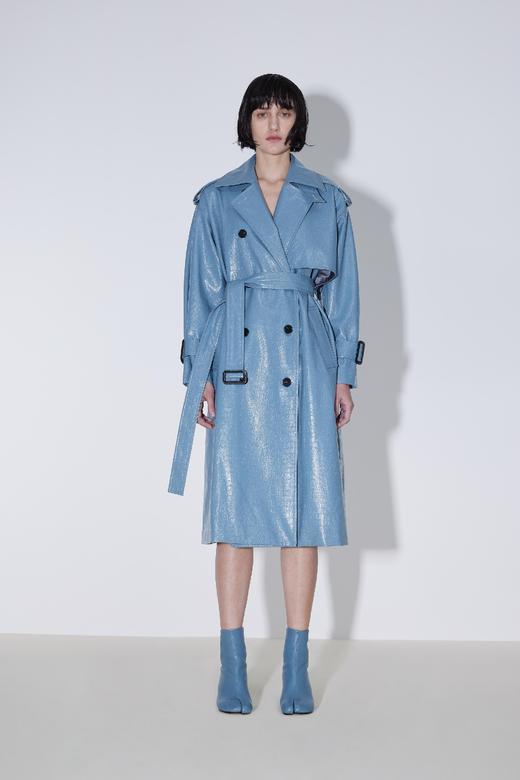 宽松版双排扣风衣 商品图0