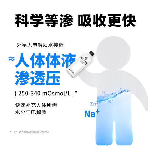 外星人，电解质水电解质饮料荔枝海盐味【500ml】元气森林 商品图2