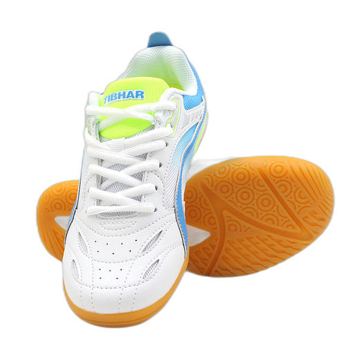 Tibhar挺拔乒乓球鞋02212祥云专业乒乓球运动鞋白湖蓝色 商品图7