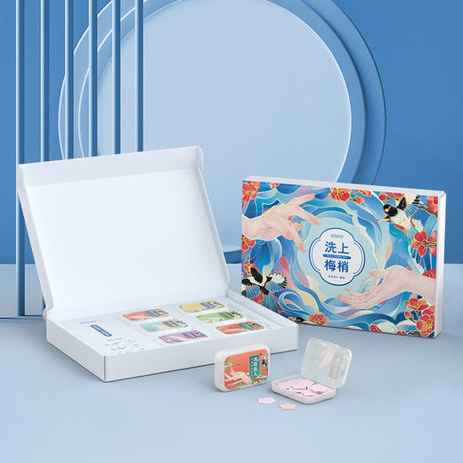 【青秀花香皂片】旅行户易携带香皂纸片 商品图0