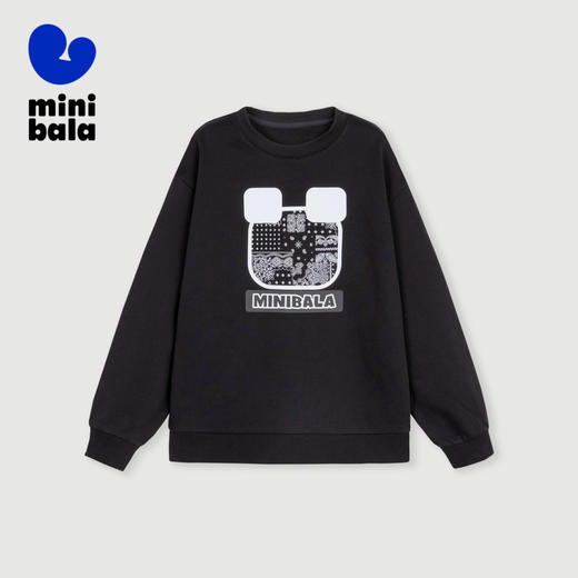 迷你巴拉亲子卫衣一家三口四口亲子装潮酷卫衣 商品图1