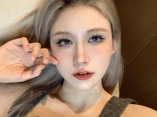 【大直径】LOVEIIKIRA-雾伦敦灰-14.5mm【年抛 0-800度 无525/575】着色13.9mm 商品图2