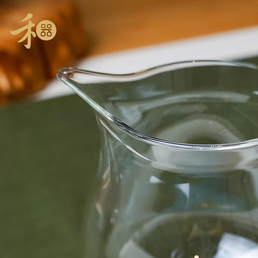 禾器禾器花语·莲韵清悦茶海 高硼硅 玻璃公道杯  满容330ml 商品图1