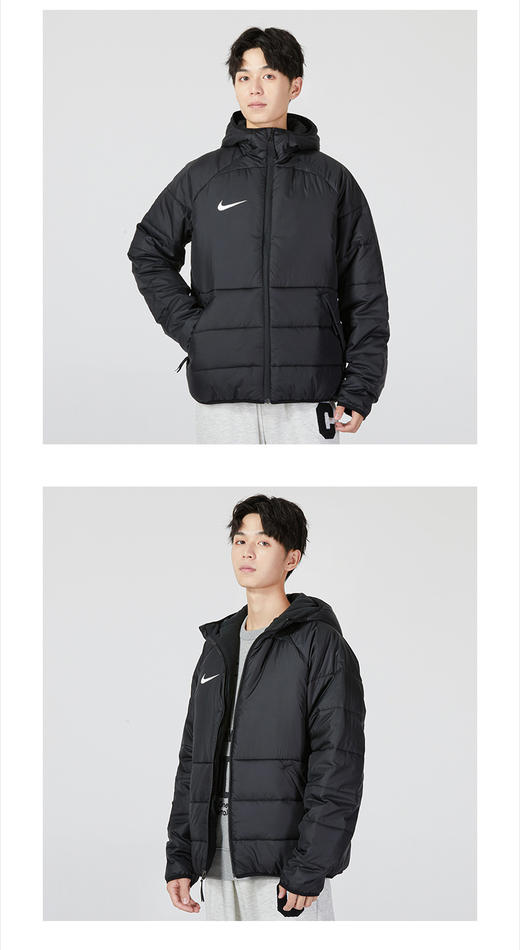 耐克（Nike） 棉服男装2022年新款户外运动健身跑步训练休闲舒适宽松保暖防风连帽夹克外套 DJ6311-010 商品图0