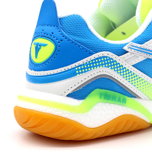 Tibhar挺拔乒乓球鞋02212祥云专业乒乓球运动鞋白湖蓝色 商品图6