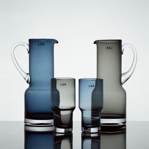 lsa水杯设计感小众手工简约大容量utility冷水壶高颜值玻璃杯 商品图4