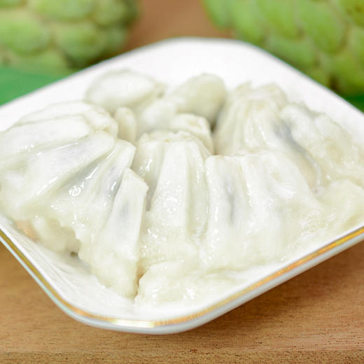 云南高原凤梨释迦   有哈根达斯的美誉，口感爽滑香甜，🍭每一口都惊爆着你的味蕾，凤梨释迦还有着其他品种不具备的多汁水，香浓，爽滑的超赞口感 商品图3