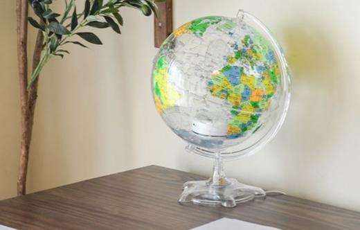 B.Duck小黄鸭夜灯旋转地球仪JD 商品图4