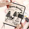kinbor手账本A6一起去野营吧DT51045库洛米IP联名款手账本高颜值笔记本子精致高级学生清新文艺风记录本日程本 商品缩略图1