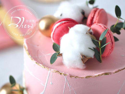 动物性淡奶油系列（自然花系）英国进口纯动物奶油生日蛋糕0034【加高款】 商品图4