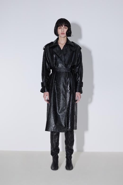 宽松版双排扣风衣 商品图0