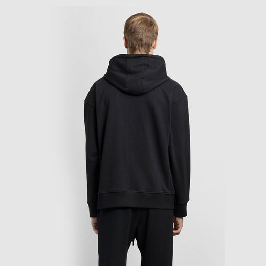 MOOSE KNUCKLES 男士金属驼鹿指关节徽标棉质拉链连帽棉服 黑色 M32MS652 292 商品图3