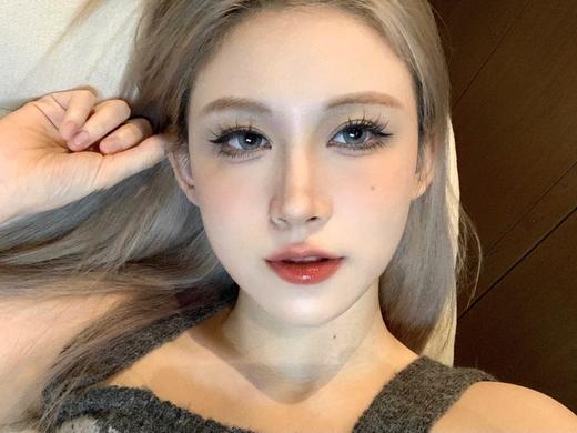 【大直径】LOVEIIKIRA-雾伦敦灰-14.5mm【年抛 0-800度 无525/575】着色13.9mm 商品图3