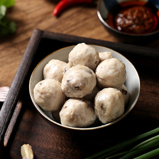 潮庭香菇贡丸168g/盒 商品图1