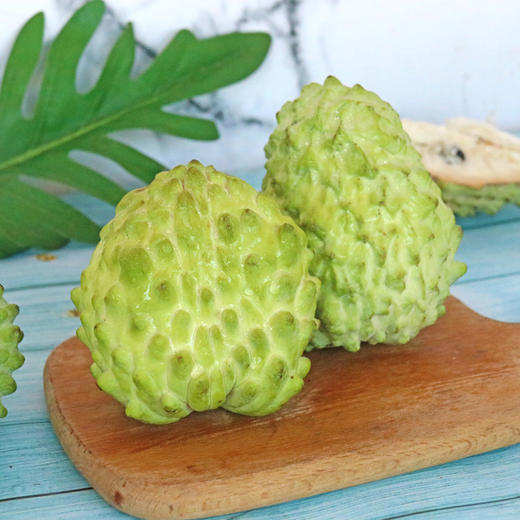云南高原凤梨释迦   有哈根达斯的美誉，口感爽滑香甜，🍭每一口都惊爆着你的味蕾，凤梨释迦还有着其他品种不具备的多汁水，香浓，爽滑的超赞口感 商品图1
