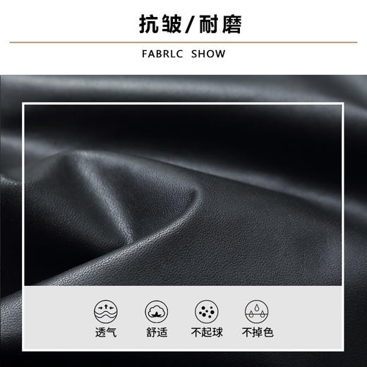 【真皮】大依优型大码真皮桑蚕丝薄棉衣夹克外套休闲简约大号皮夹克真皮皮草加肥加大 商品图1