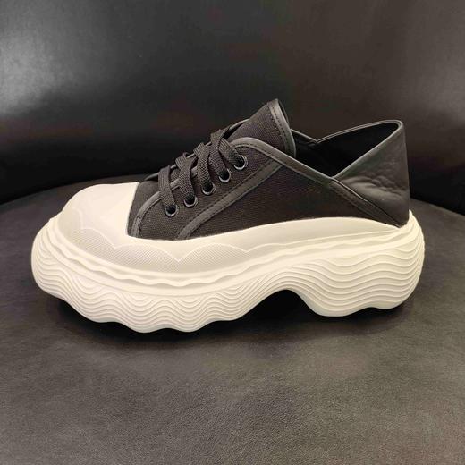 LFGJ 5332 帆布厚底松糕运动休闲板鞋增高大头鞋子 商品图1