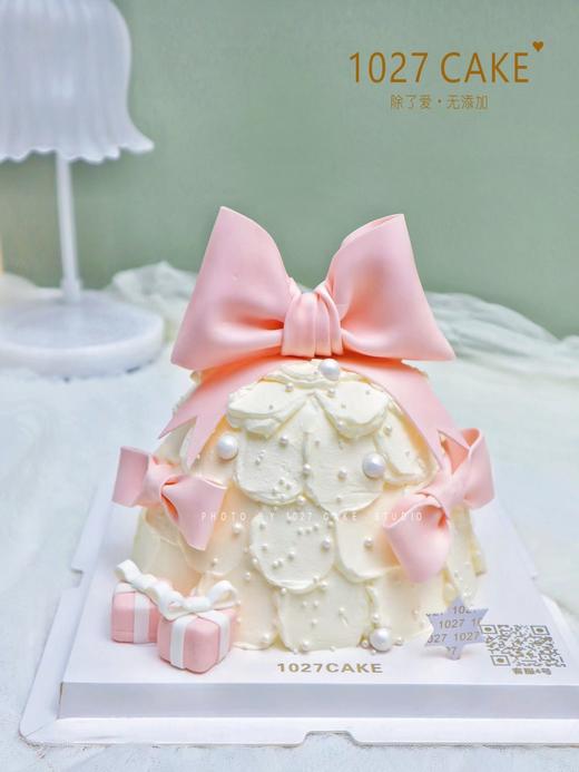 1027CAKE | 许愿树  蝴蝶结 礼物盒 翻糖装饰 商品图1