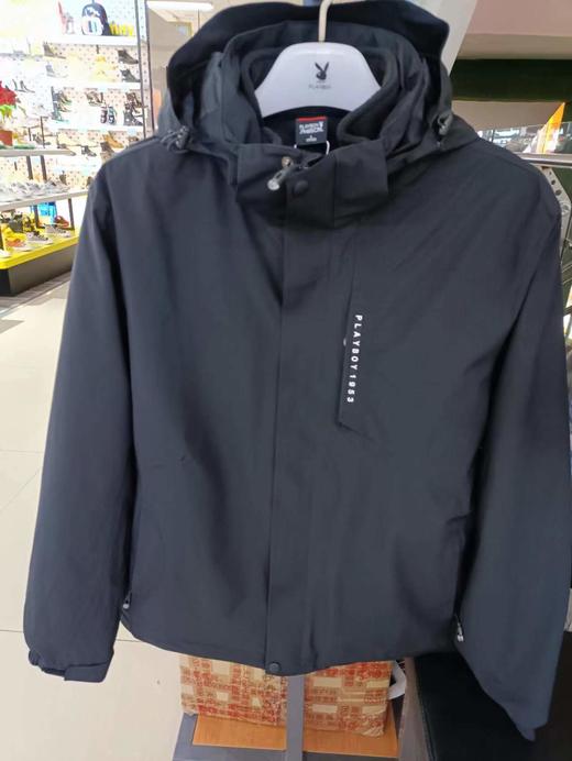 花花公子男士加绒冲锋衣 67508 商品图0