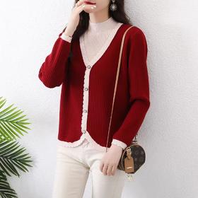 星意针织假两件套的毛衫0090（4）