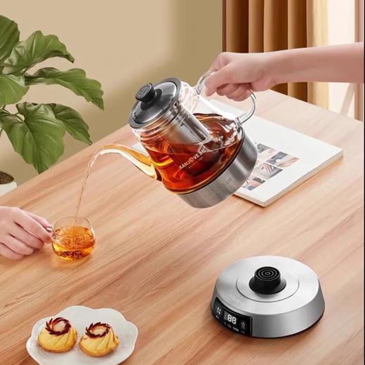 金灶E85煮茶器蒸汽喷淋煮茶壶玻璃电茶壶电热水壶养生壶家用 商品图6