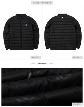 MLB 男女情侣羽绒服简约休闲立领保暖防风秋冬款3ADJB1626 