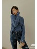 3楼阿玛施AMASS服饰蓝色羊绒毛衣 商品缩略图1
