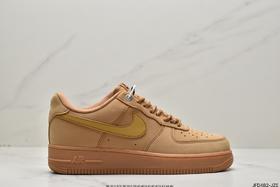 耐克NIKE  Air Force 1 Low空军一号低帮百搭休闲运动板鞋小麦色CJ9179-200男女鞋