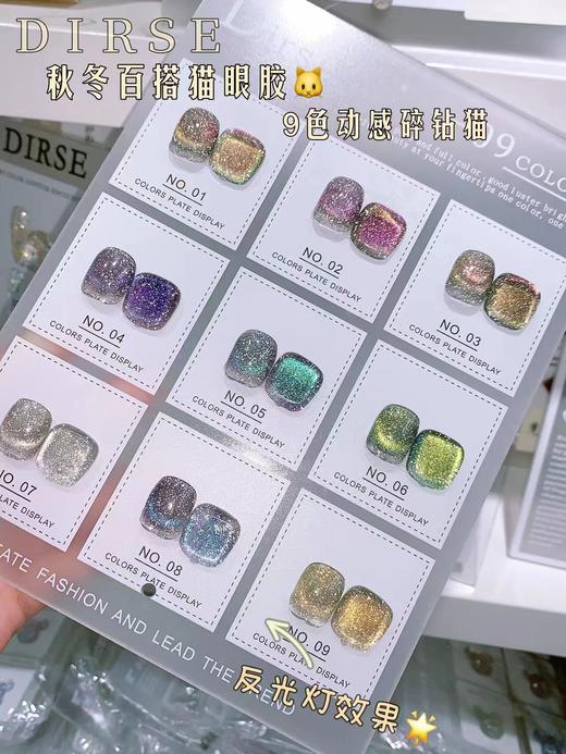 【秒杀价】9色动感碎钻猫眼 商品图1