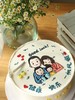 手绘一家四口祝福语 商品缩略图2