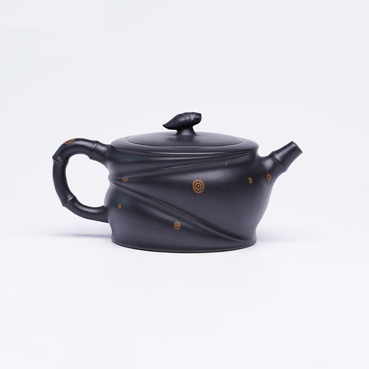 龙德堂陶艺 汤宣武制 《蝉吟》原矿紫泥还原烧 240cc 库存请咨询客服 商品图0