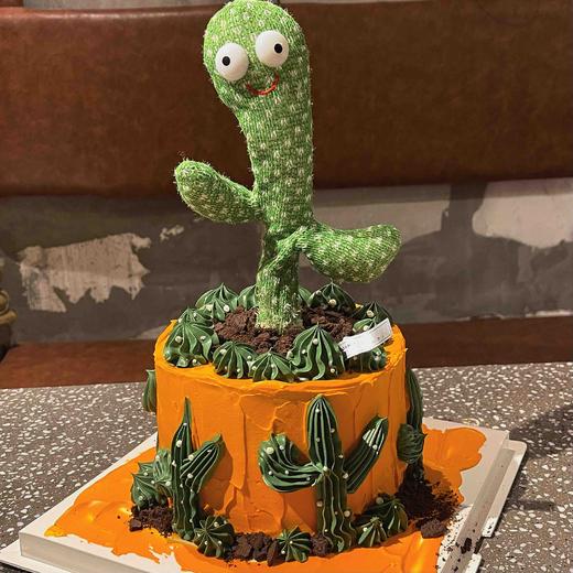 「男士」会跳舞的仙人掌 6寸适合1-2个人 8寸适合3-5人 商品图2