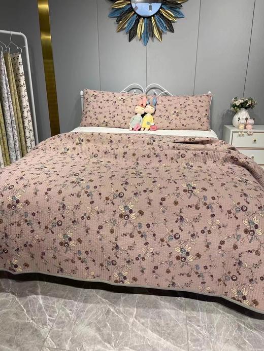 曼庭生活 全棉清新床盖三件套 商品图1