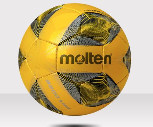 Molten摩腾室内低弹足球PU耐磨软皮手缝4号足球F9A3200 商品图1