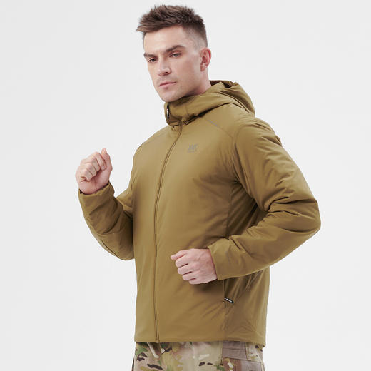 X-BIONIC 战术系列 男子海狸轻量连帽棉服 户外保暖外套 XJM22749 商品图0