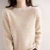 【2件立减20元】永不过时经典 圆领&高领条纹针织衫 百搭又时尚 穿上立马显瘦！ 商品缩略图6