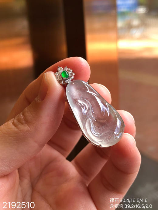 2192510，玻璃如鱼得水吊坠。具体价格微信咨询 商品图0