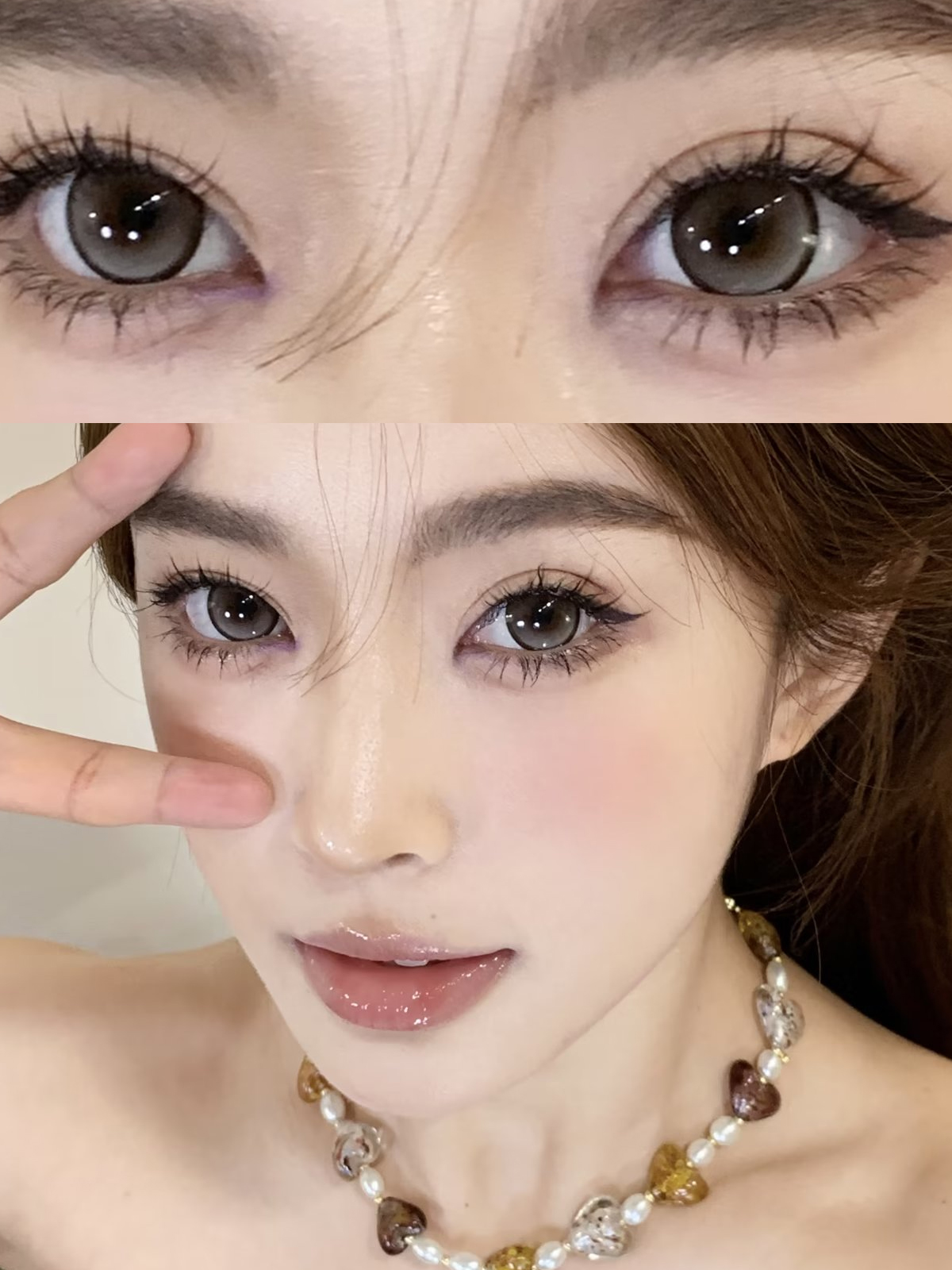 budercon 炼乳咖啡 年抛 两片 14.5mm 着色13.9mm 含水40% 新锐国货